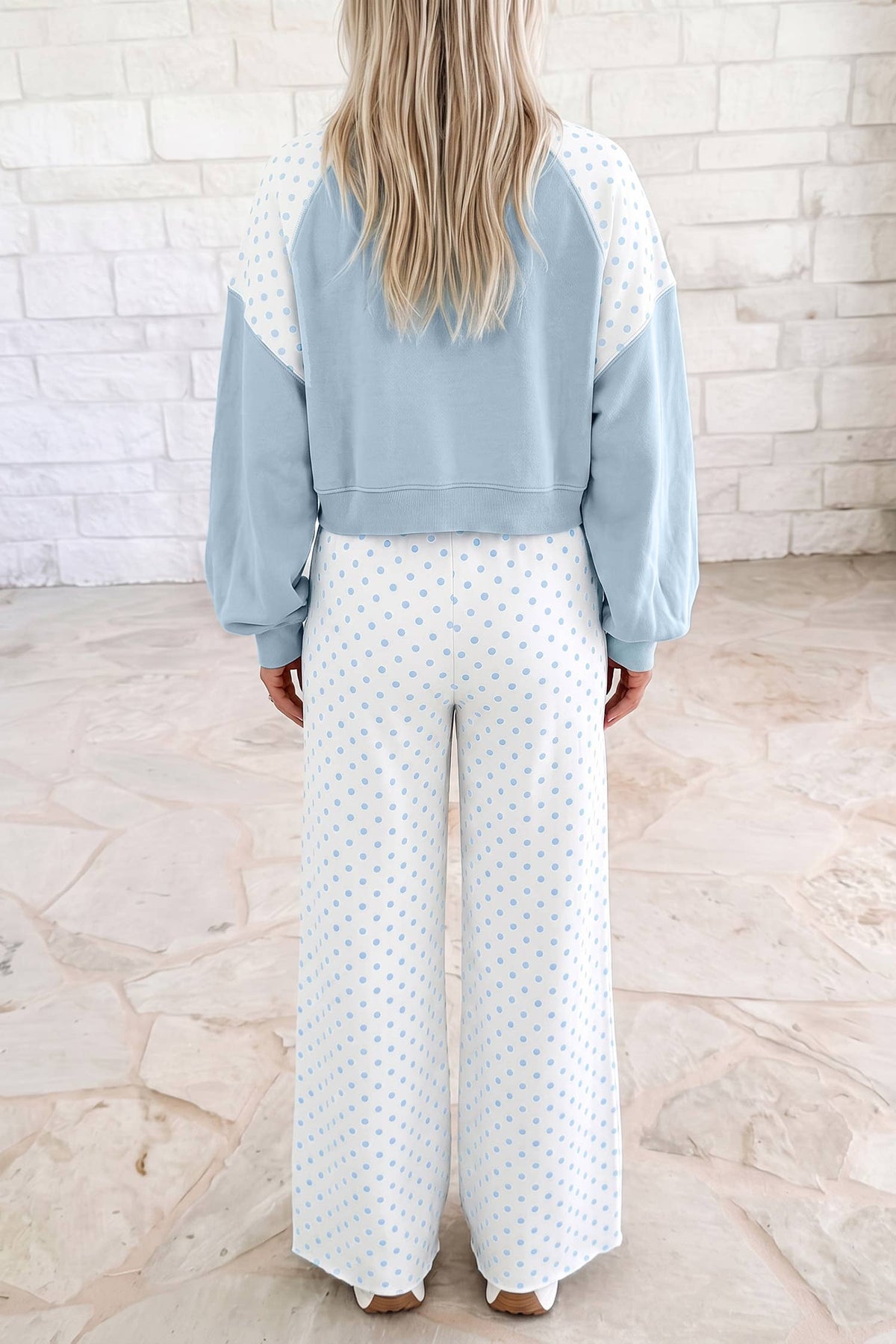 Polka Dot Patchwork Set