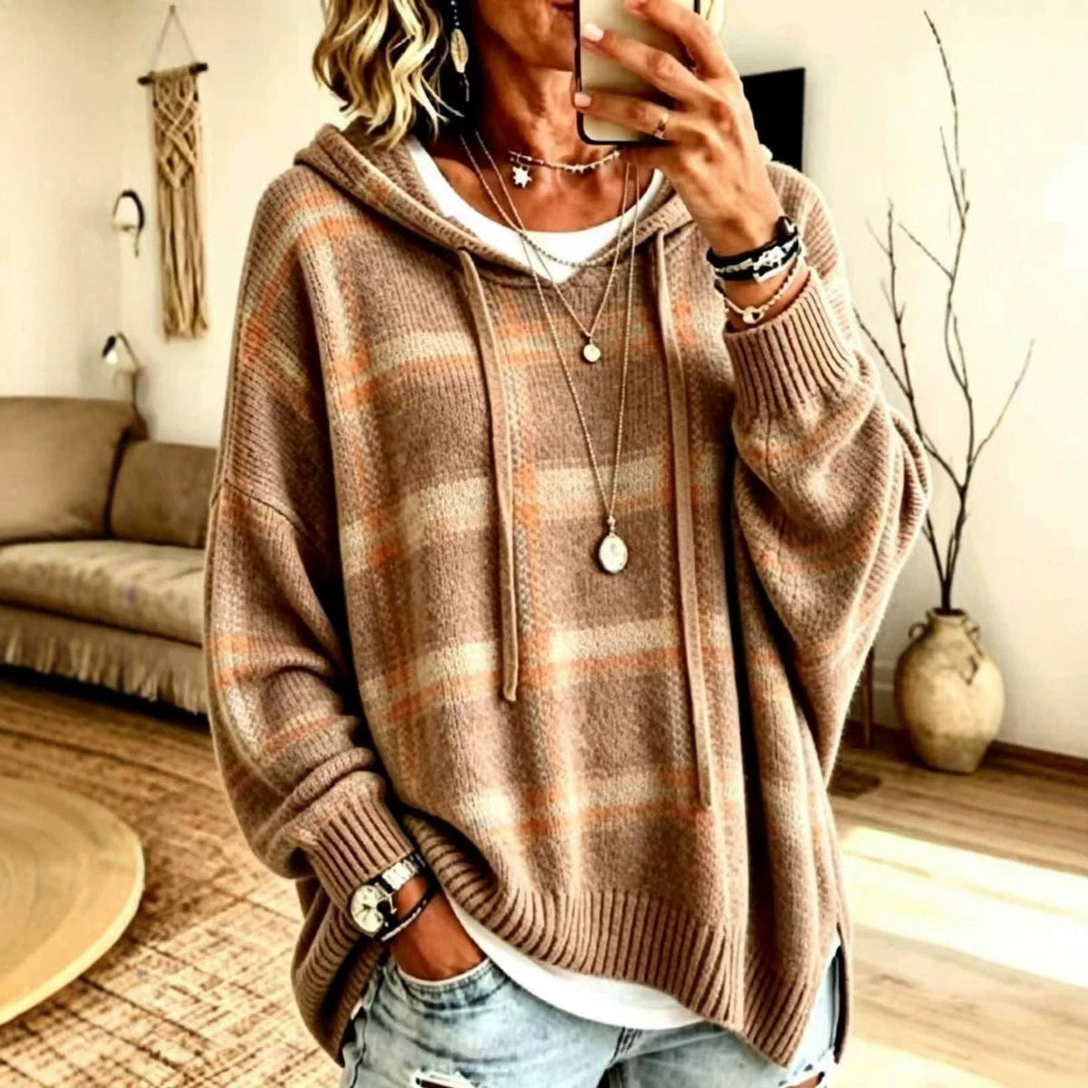 Hooded Oversize Sweater